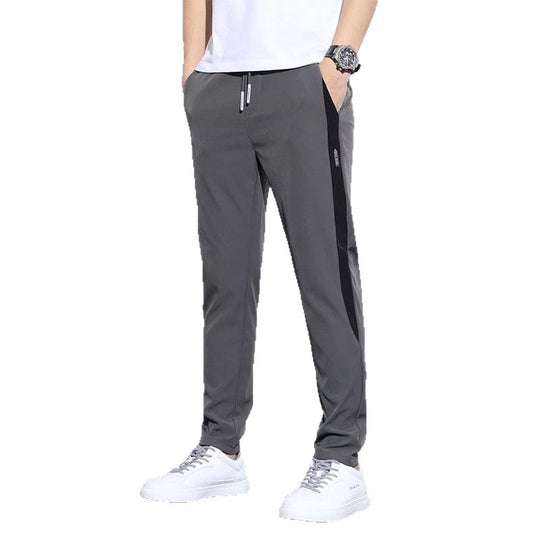 Herren Sportliche Freizeithose mit Kontraststreifen Shop Nory