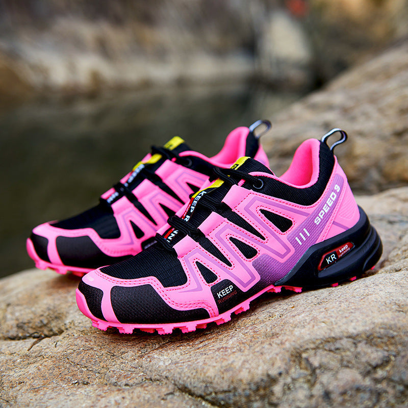 Damen Trail-Running Schuhe mit rutschfester Sohle und atmungsaktivem Obermaterial