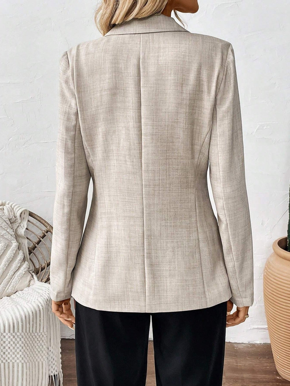 Damen Eleganter und leichter Blazer mit modernem Schnitt und praktischen Taschen