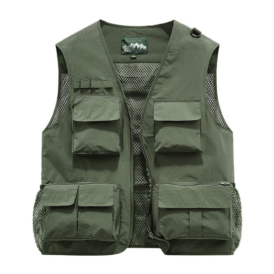 Herren Multifunktionale und atmungsaktive Outdoor-Weste Shop Nory