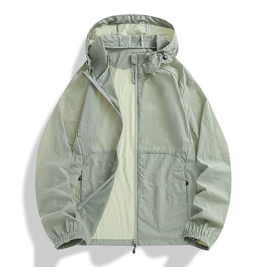 Herren Leichte Outdoorjacke mit verstellbarer Kapuze Shop Nory