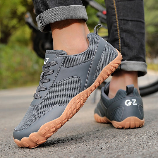 Herren leichte atmungsaktive Trail-Sneaker mit robuster Gummiprofilsohle Shop Nory