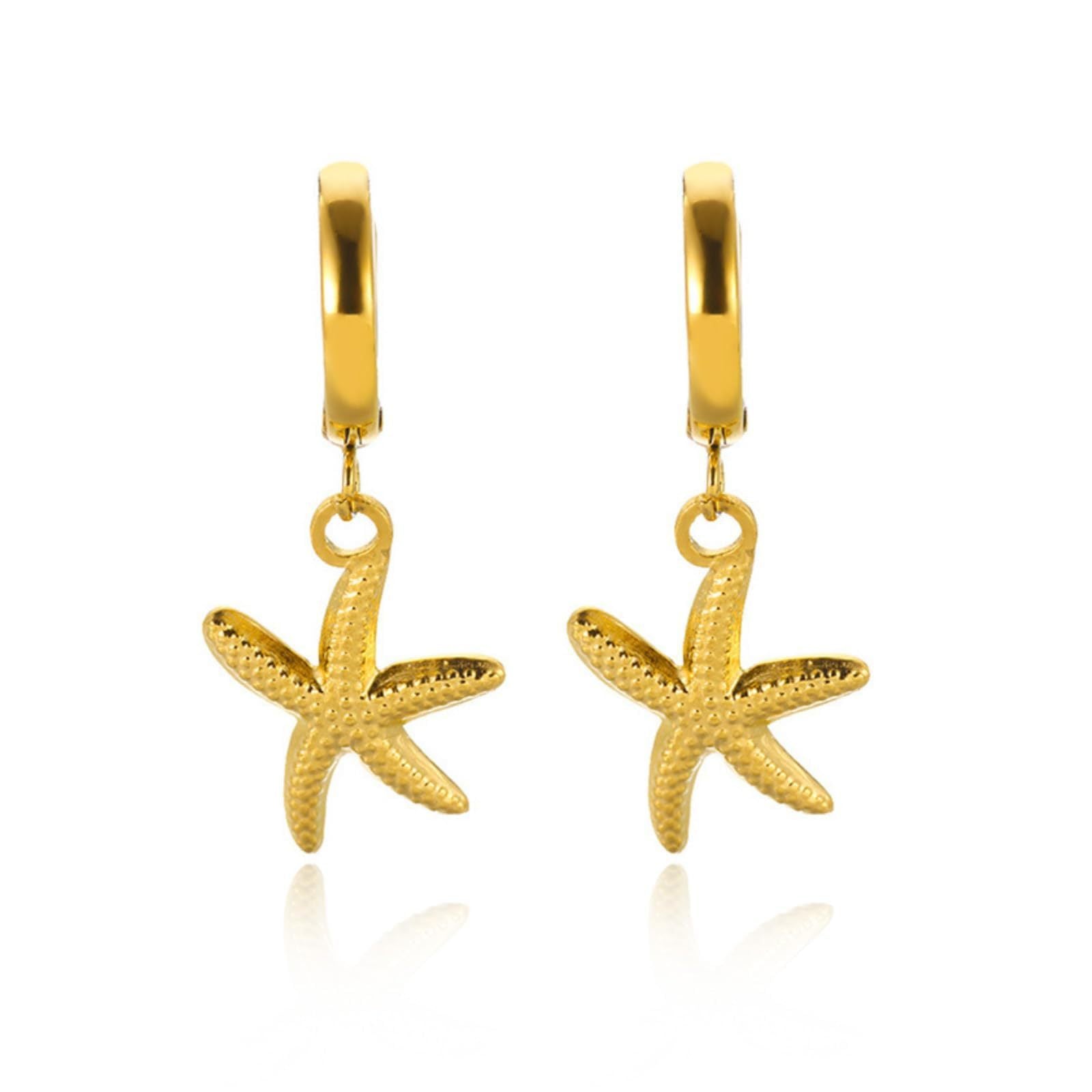 Damen Ohrhänger mit maritimen Sternen-Design und eleganter Perlenverzierung Shop Nory
