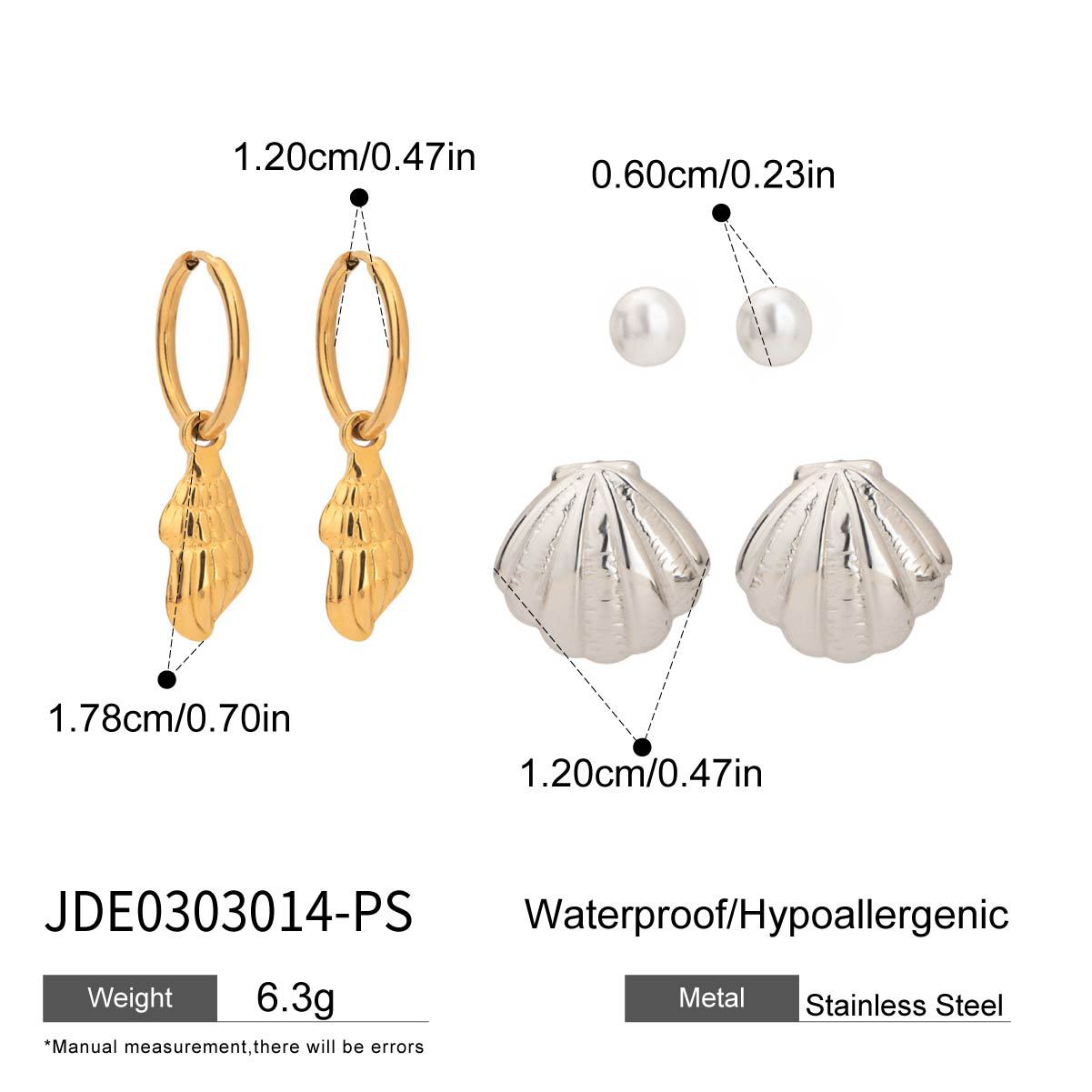 Damen Ohrhänger mit funkelndem Stern- und Monddesign aus hypoallergenem Edelstahl Shop Nory