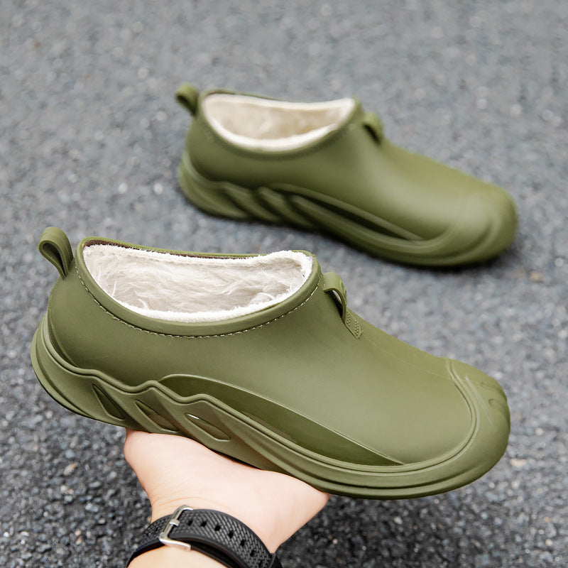 Herren Gefütterte wasserdichte Kurzschlupf-Clogs mit Thermofutter und profiliertem Outdoor-Sohlenprofil Shop Nory