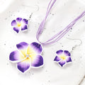 Damen Schmuckset mit floralen Anhängern und eleganten Details Shop Nory