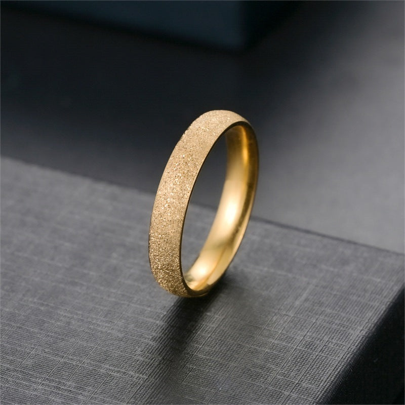 Herren Ring mit funkelndem, strukturiertem Oberflächenfinish Shop Nory