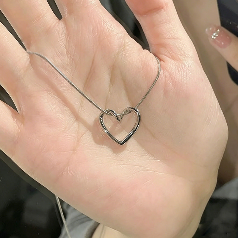 Damen Halskette mit muschelförmigem Anhänger Shop Nory