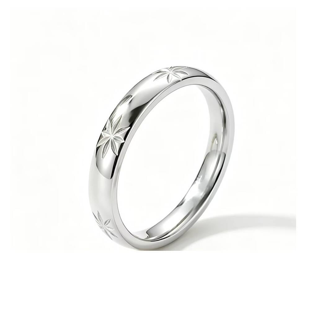 Damen Ring mit filigranem Floraldesign Shop Nory