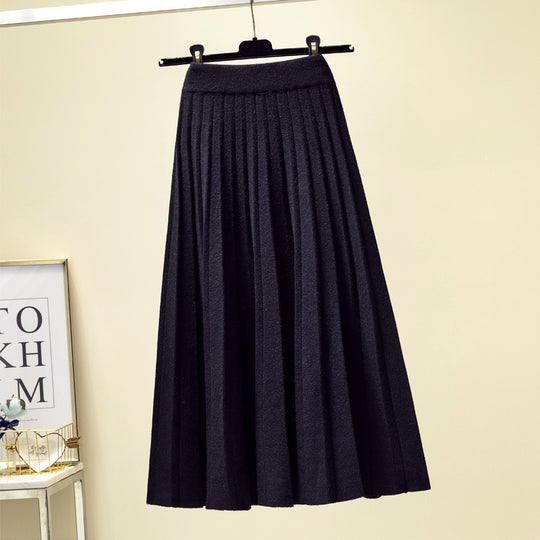 Damen Plissee Midirock Shop Nory