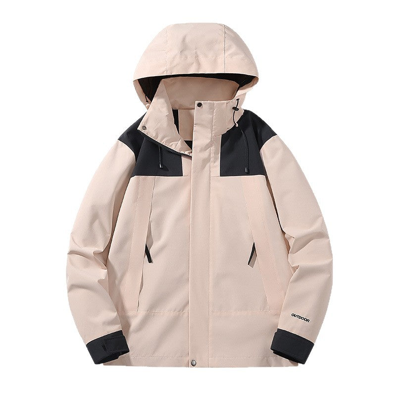 Herren Wetterfester Shell-Parka mit verstellbarer Kapuze und verdeckten Reißverschlüssen Shop Nory