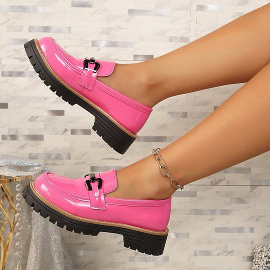 Damen Trendige und bequeme Slipper mit robustem Sohlenprofil