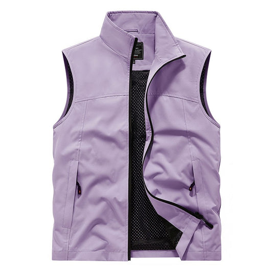 Damen Softshell‑Weste mit Meshfutter wind- und wasserabweisend Stehkragen und Frontreißverschluss Shop Nory