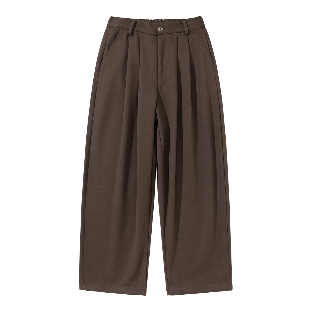 Damen Hochtaillierte Culotte-Hose mit Bundfalten und elastischem Rückenteil Shop Nory