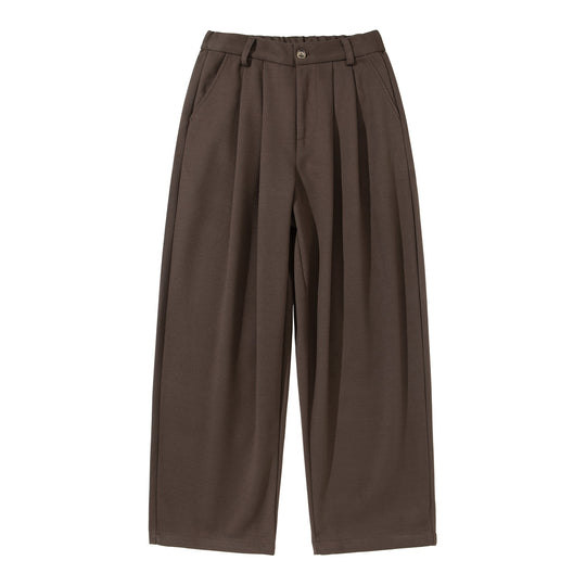 Damen Hochtaillierte Culotte-Hose mit Bundfalten und elastischem Rückenteil Shop Nory