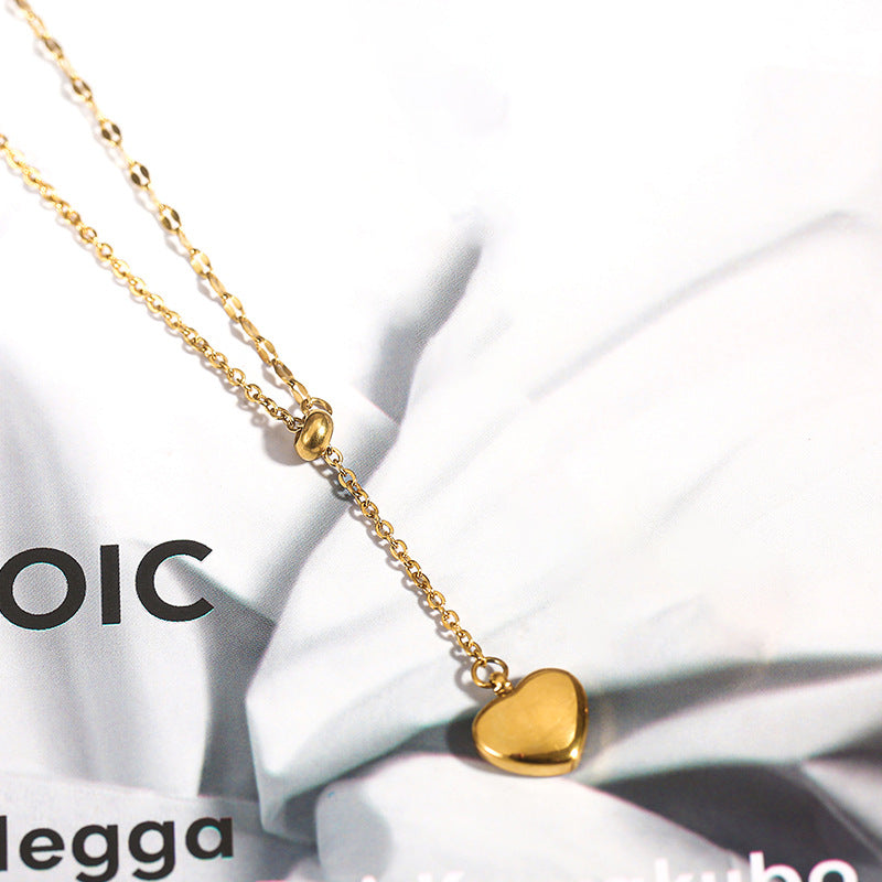 Damenschmuck Herz Charm Lagenhalskette Shop Nory