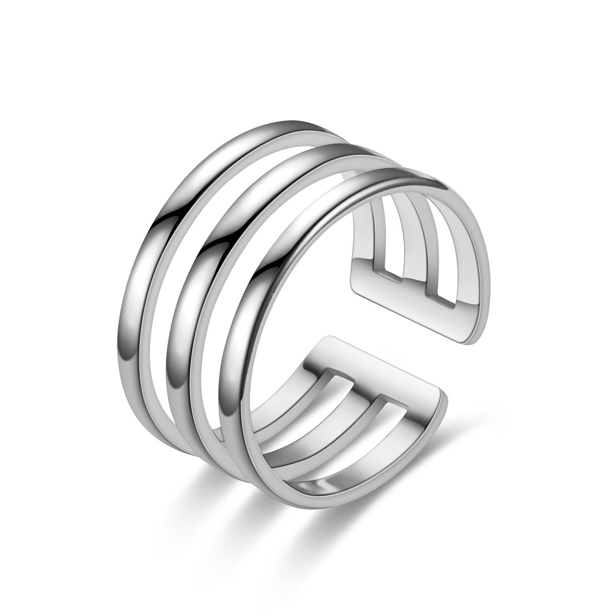 Damen Armreif mit kunstvollem Schmetterlingsdesign aus hochwertigem Edelstahl Shop Nory