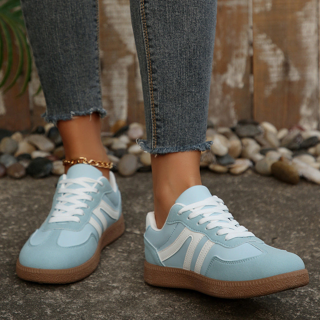 Damen Sportliche Freizeit-Sneaker mit klassischer Silhouette und atmungsaktiver Oberfläche