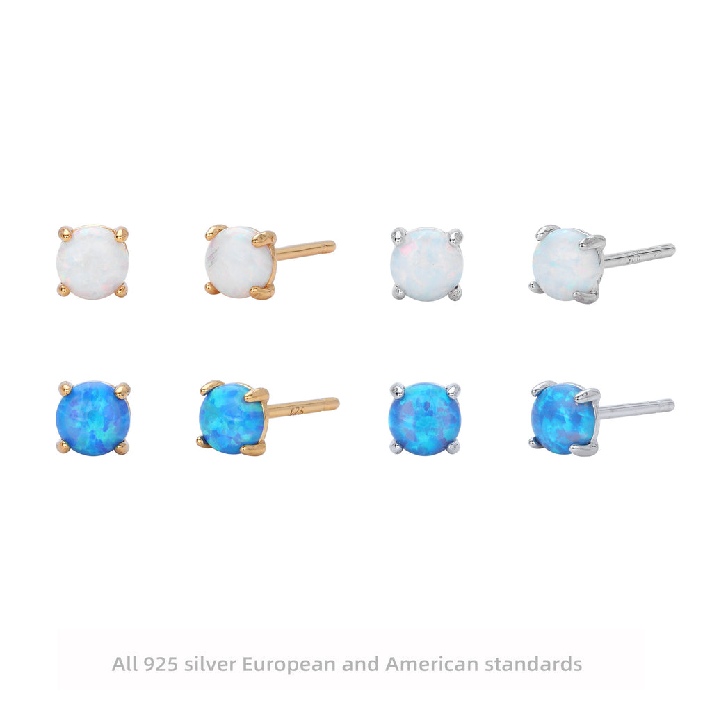 Damen Ohrstecker mit funkelnden 5A Zirkon und hochwertigem 925 Sterling Silber Shop Nory