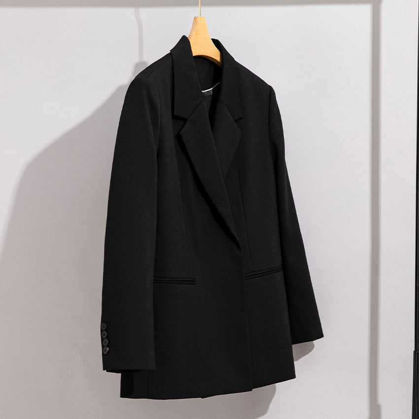 Damen Longline-Blazer mit verdeckter Knopfleiste und schmaler Silhouette Shop Nory