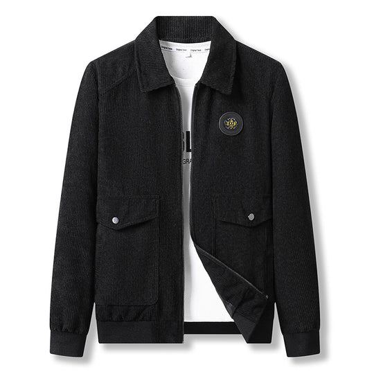 Herren Cordjacke mit praktischem Zip Shop Nory