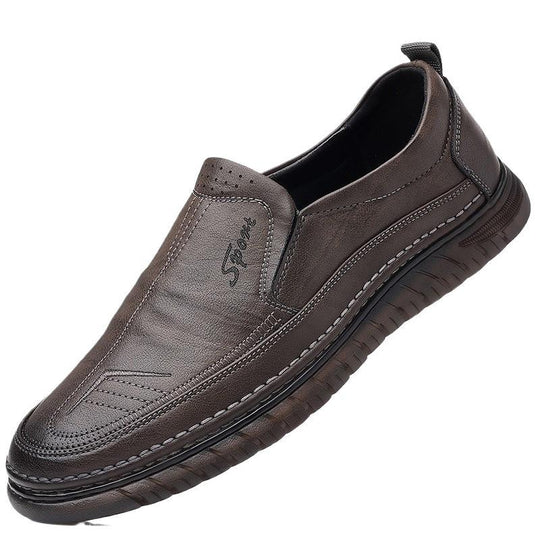 Herren Elegante und Bequeme Leder Mokassins Shop Nory
