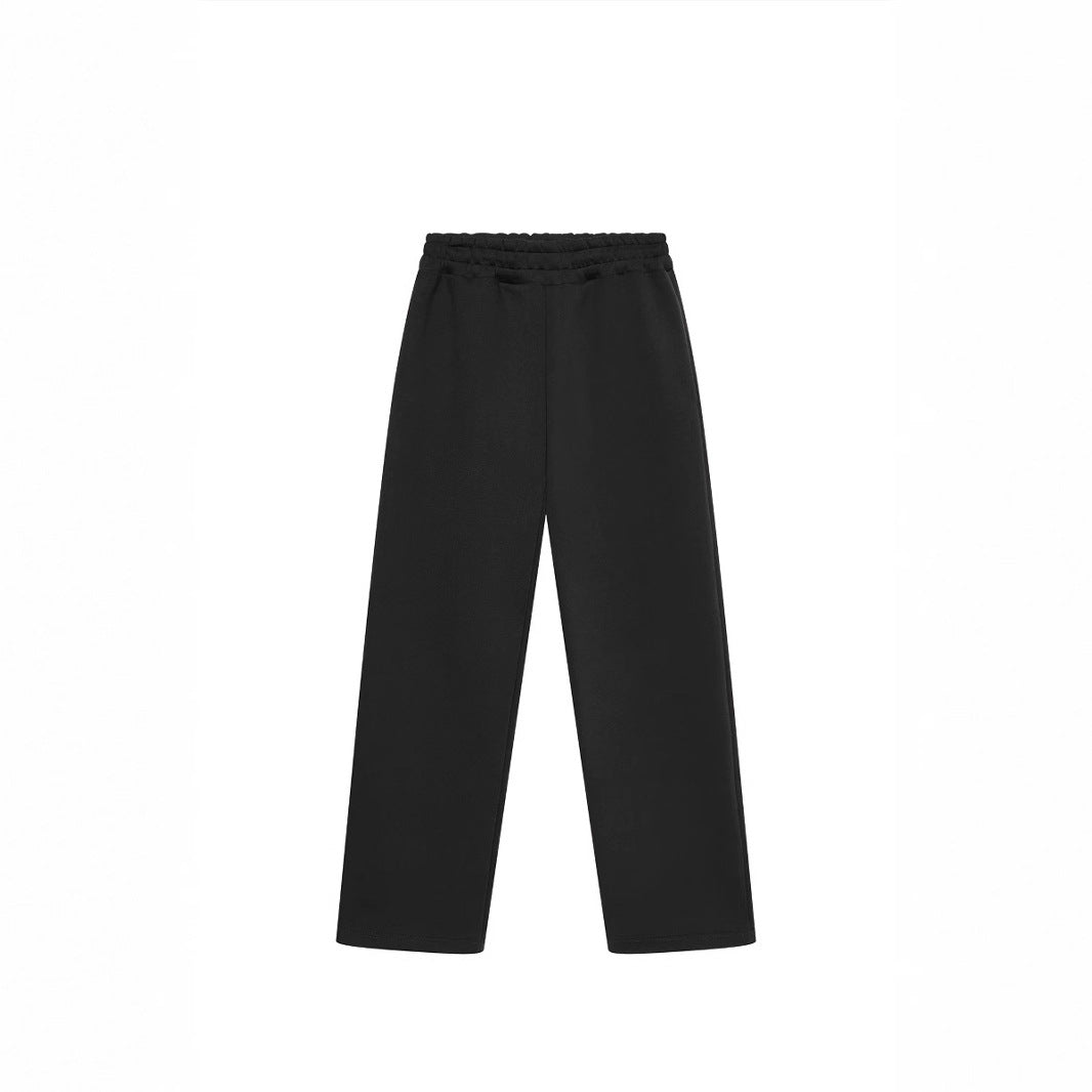 Unisex nan gerade geschnittene Jogginghose mit hohem Elastikbund und seitlichen Eingrifftaschen Shop Nory