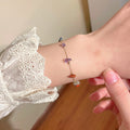Damen Armband aus natürlichen Edelsteinen und zartem Goldverschluss Shop Nory