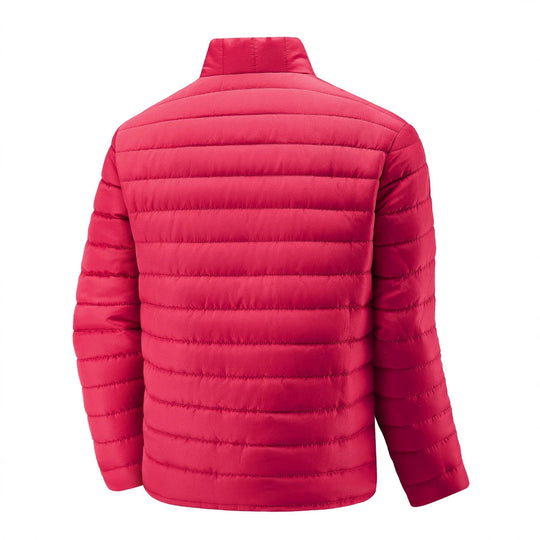 Herren Ultraleichte gesteppte Stehkragen-Isolationsjacke mit verdecktem Reißverschluss Shop Nory