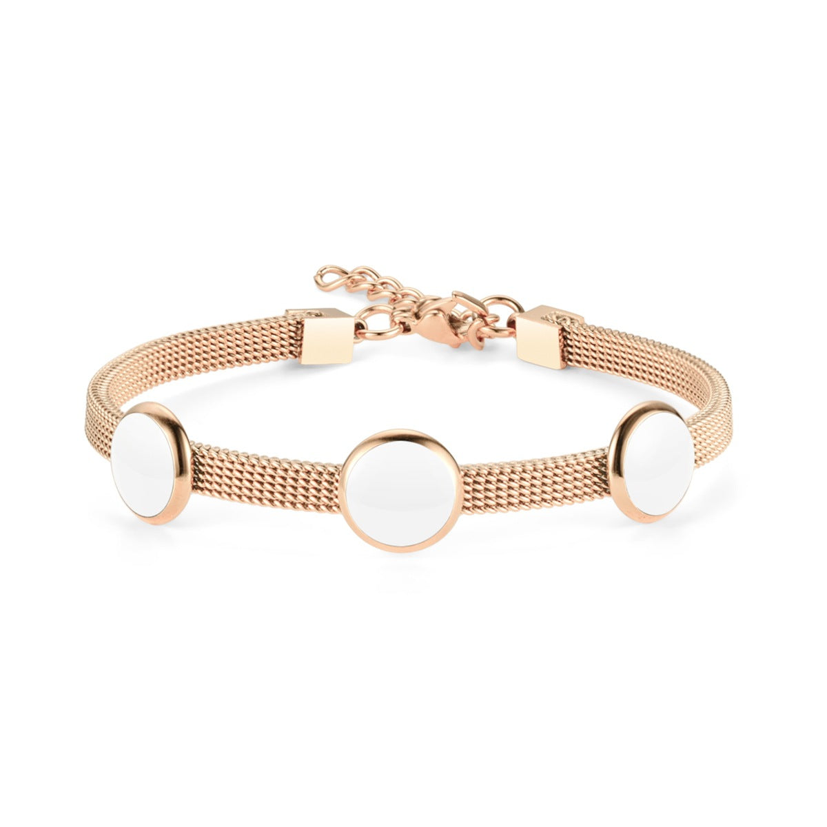 Damen eleganter Mesh-Armband mit innovativen Einsätzen Shop Nory