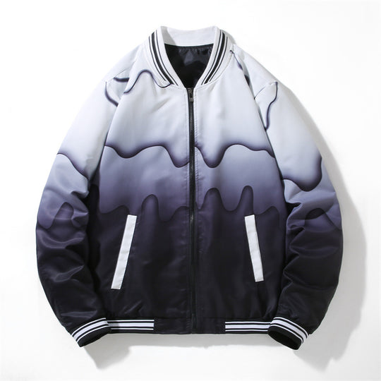 Herren Sportliche Bomberjacke mit modernen Mustern Shop Nory