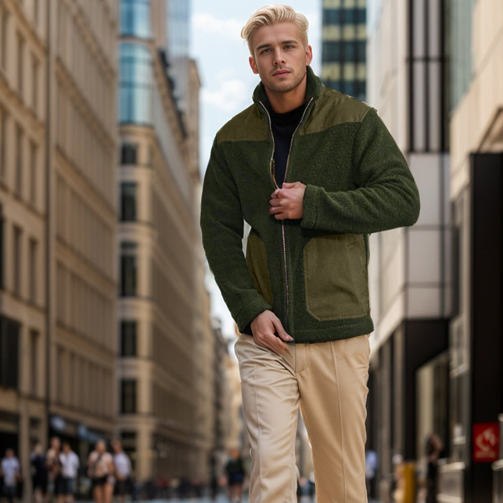 Herren Fleecejacke mit hochwertigem Innenfutter und praktischen Reißverschlusstaschen