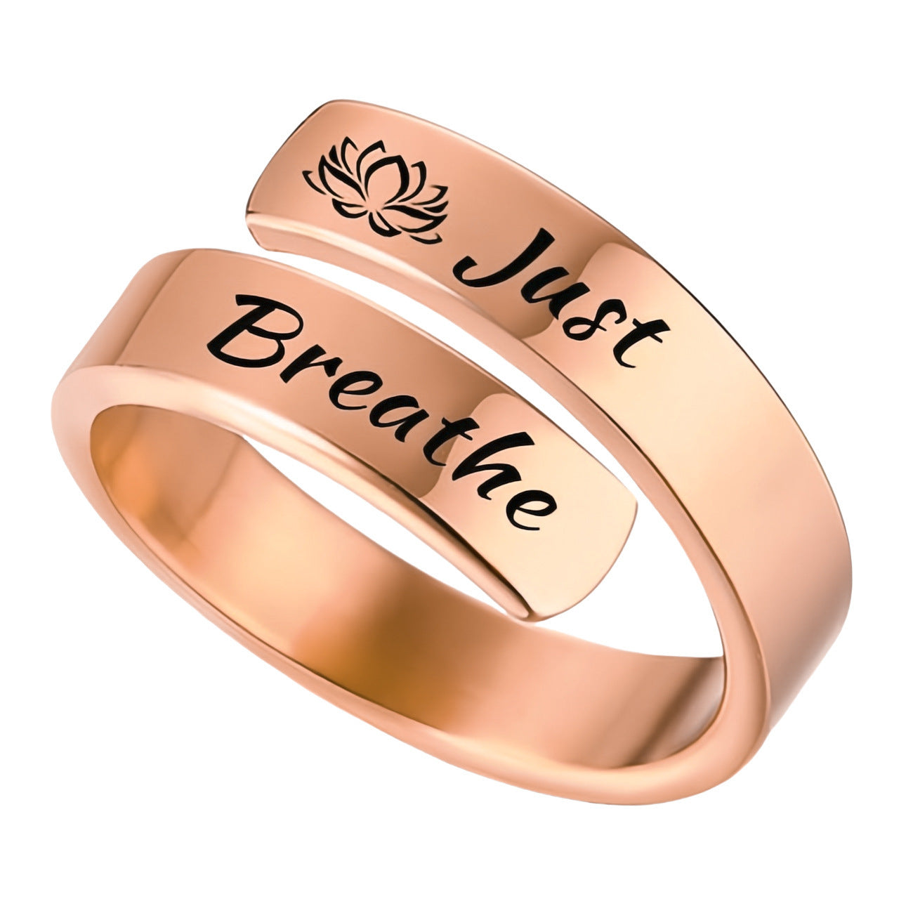 Damen Motivationsring mit gravierten Sprüchen Shop Nory
