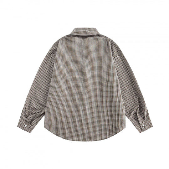 [Unisex Oversize Hemdjacke im Boxy‑Cut mit Brusttasche Shop Nory] Shop Nory