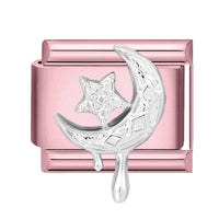 Rosa Grund - Stern & Mond