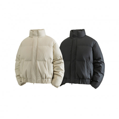 Damen Gekürzte Puff‑Steppjacke mit hohem Stehkragen, elastischem Bund und verdeckter Reißverschlussleiste Shop Nory