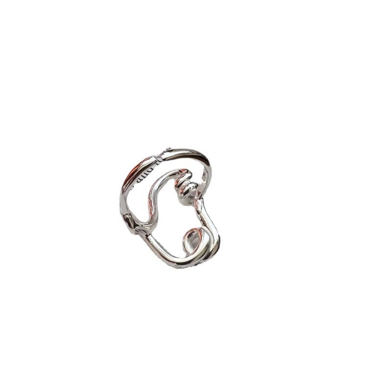 Damen Ring mit einzigartigem fließendem Design Shop Nory