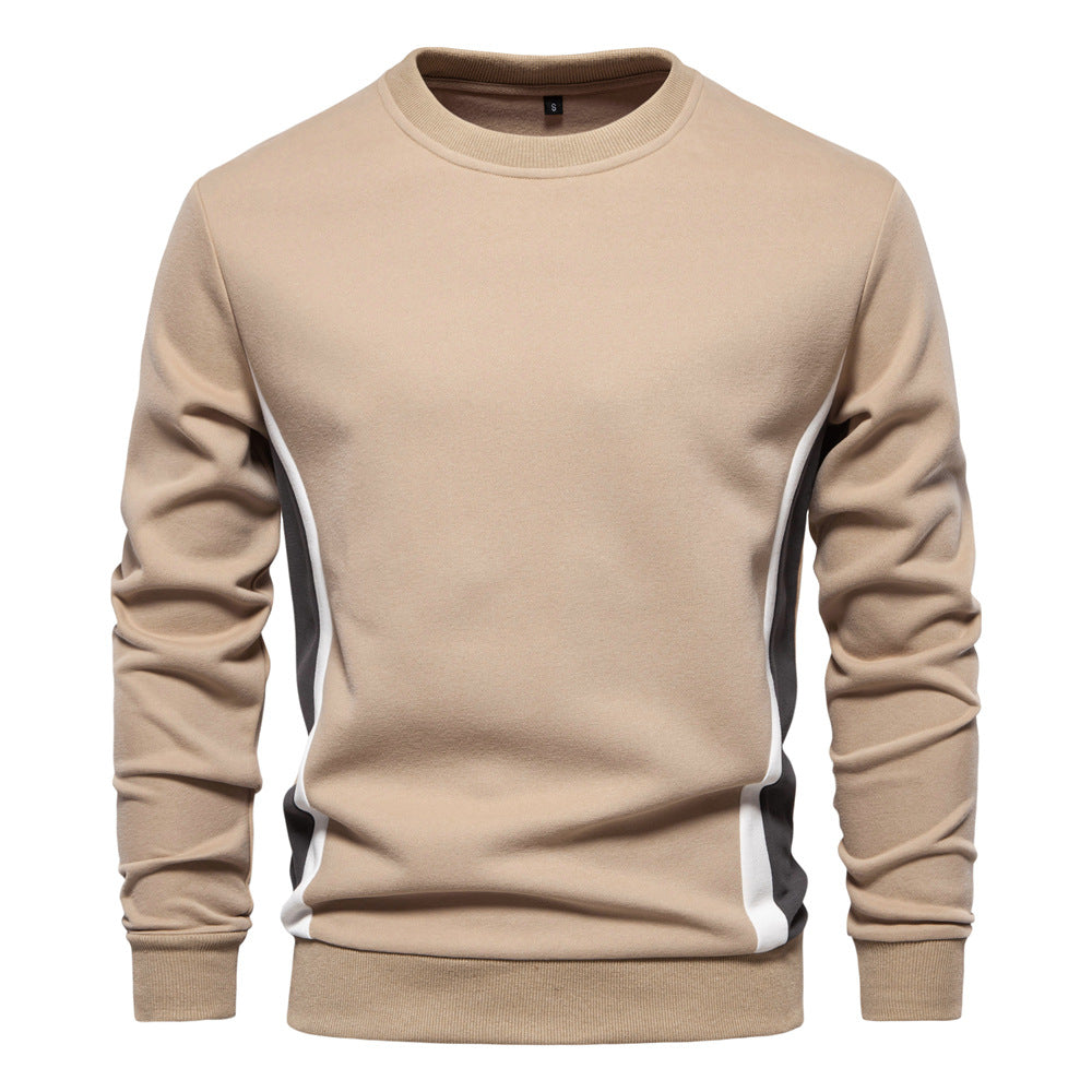 Herren Freizeit-Sweatshirt mit modernem Farbblockdesign
