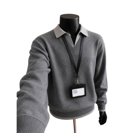 Herren Pullover mit V-Ausschnitt Shop Nory