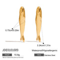 Damen Ohrhänger im eleganten Fisdesign aus hypoallergenem Edelstahl Shop Nory