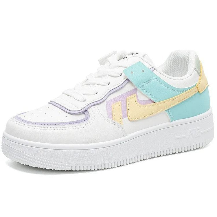 Damen Sportliche Freizeitsneaker mit rutschfester Sohle und atmungsaktivem Obermaterial