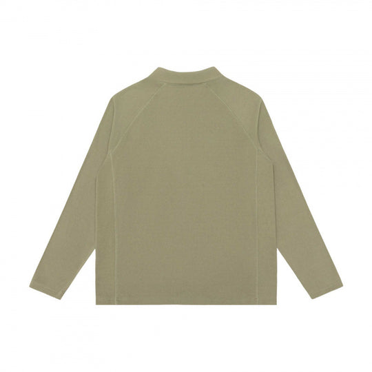 Unisex Leichtes Oversize-Halbzip-Sweatshirt mit Raglanärmeln und Stehkragen Shop Nory