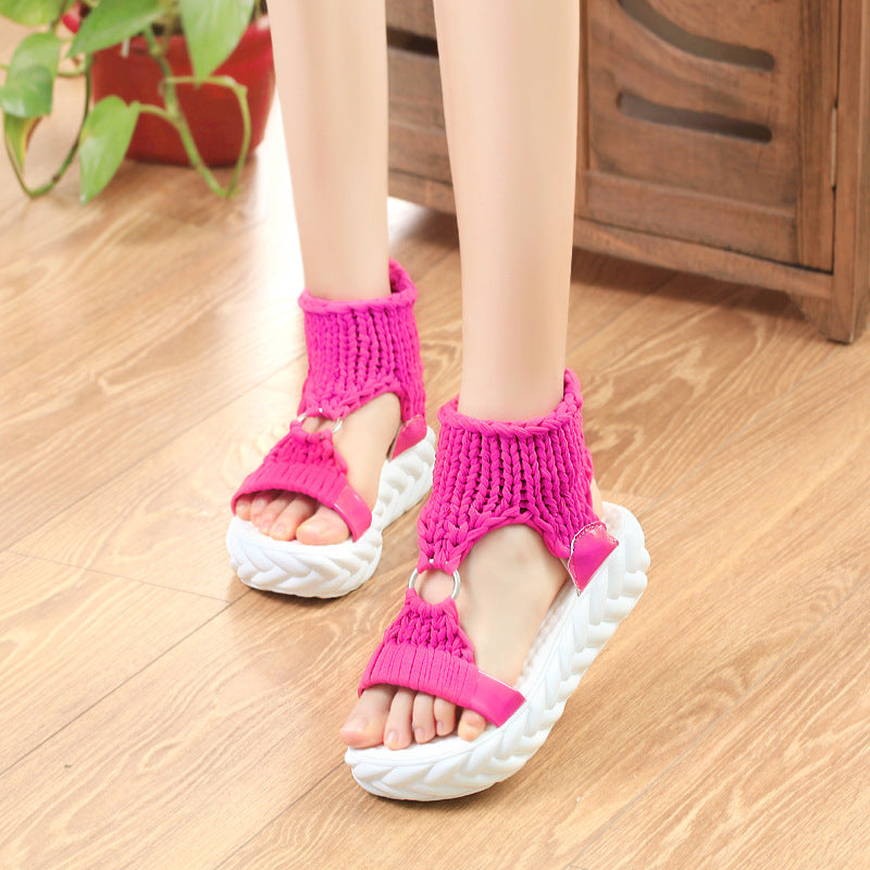 Damen Bequeme Kork-Sandalen mit innovativem Design und rutschfester Sohle