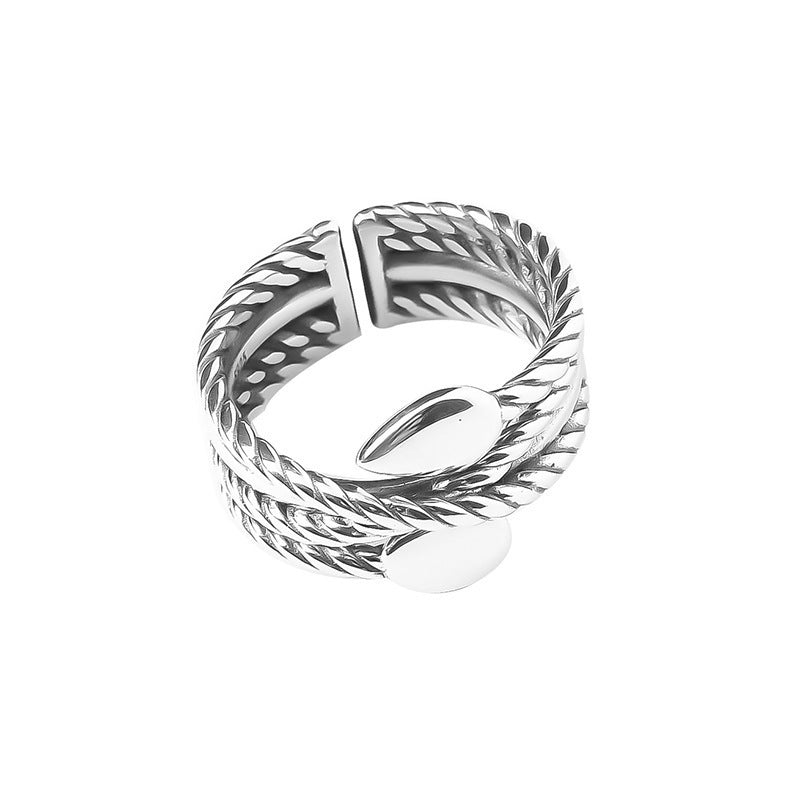 Damenring mit modernem Kettendesign Shop Nory