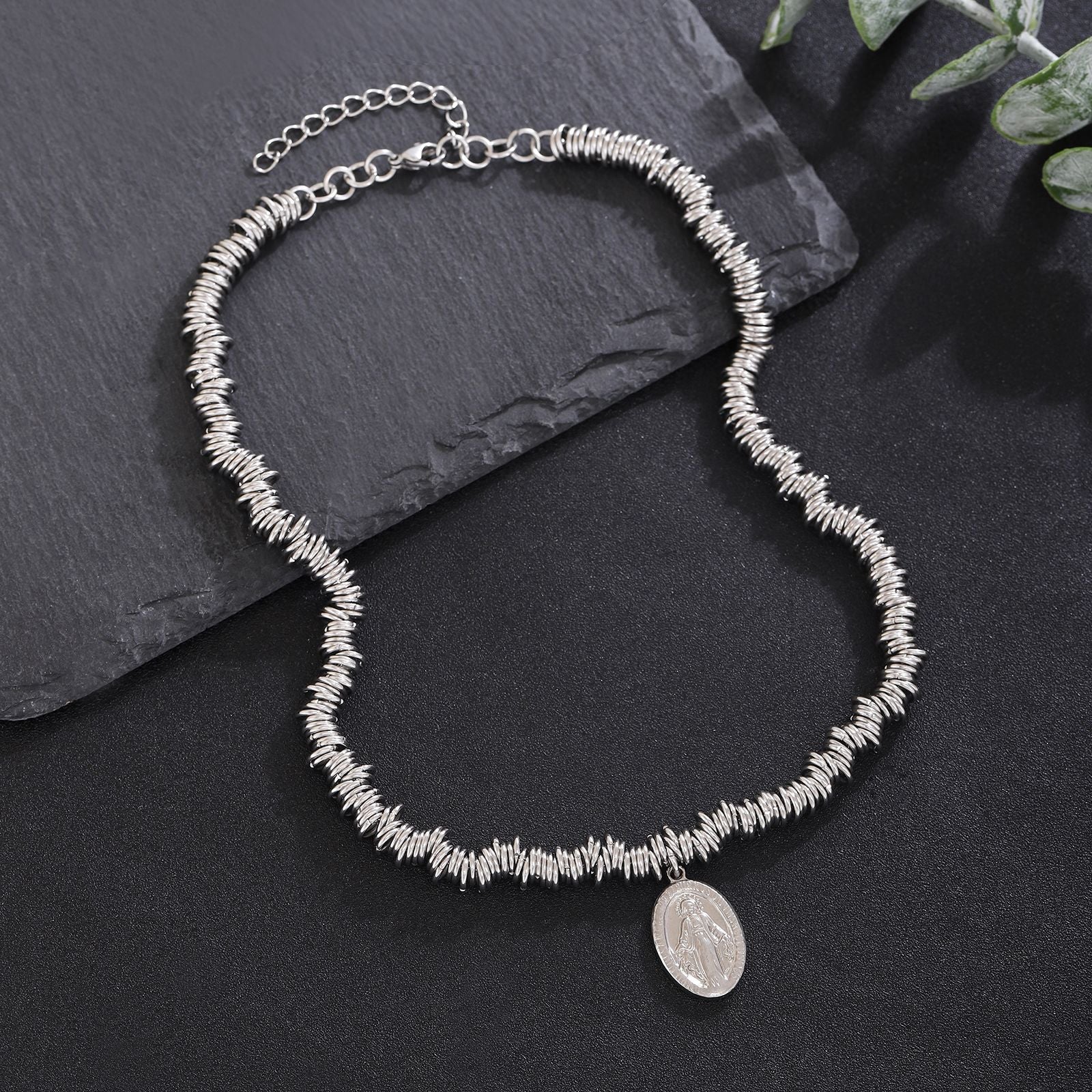 Damen modische Halskette mit Herzanhänger Shop Nory