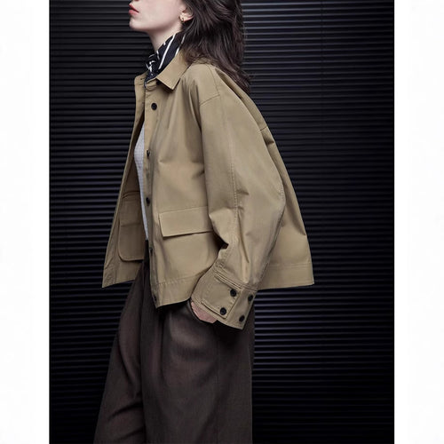 Damen Modische Übergangsjacke mit bequemen Schnitt Shop Nory