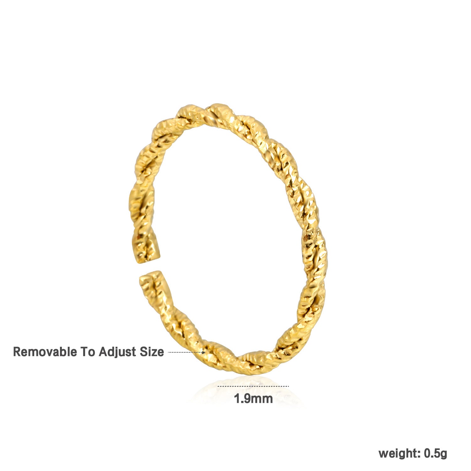 Damen Ring mit kunstvollem Schlangenmotiv und verstellbarem Design Shop Nory