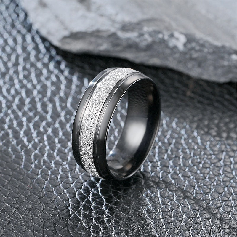 Herren Ring mit hochwertigem, zweifarbigen Oberflächenfinish Shop Nory