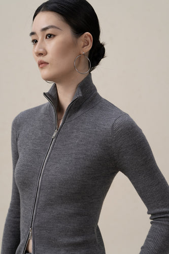 Frauen Strukturierte Leichte Strickstoff Shop Nory