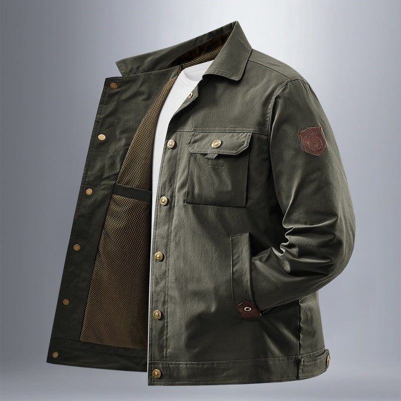Herren Robuste Utility-Jacke mit praktischen Taschen